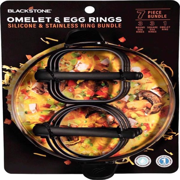 Blackstone Stainless Steel Egg Rings 7 pc Online Sale