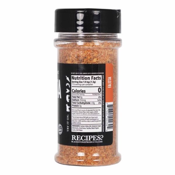 Blackstone Fajita BBQ Seasoning 6.2 oz For Discount