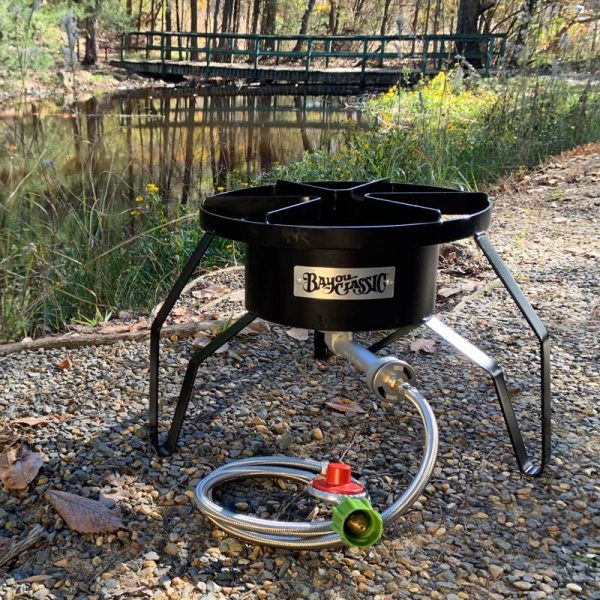 Bayou Classic 59000 BTU Welded Steel Frame Outdoor Cooker For Sale