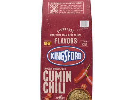 Kingsford Signature Flavors All Natural Chili Cumin Charcoal Briquettes 8 lb Online