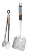 Blackstone Stainless Steel Black Silver Grill Tool Set 2 pc For Cheap