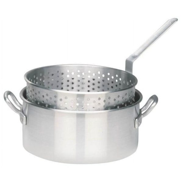 Bayou Classic Aluminum Deep Fryer Pot 10 qt 5.38 in. L X 12 in. W 1 pk Supply