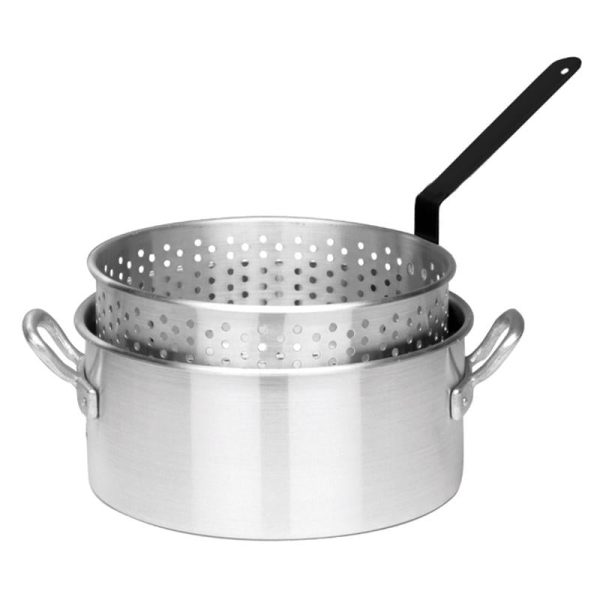 Bayou Classic Aluminum Deep Fryer Pot 10 qt 5.38 in. L X 12 in. W 1 pk Supply