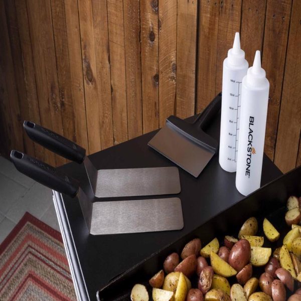 Blackstone Stainless Steel Silver Griddle Tool Set 5 pc Online