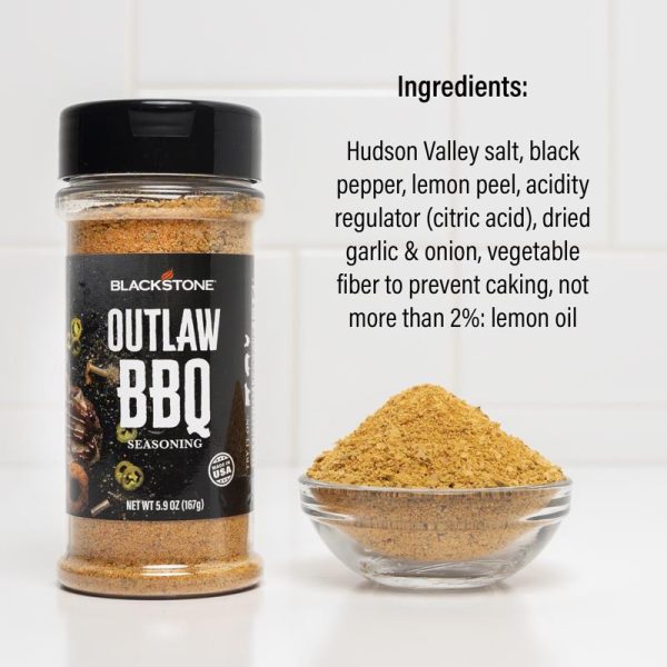 Blackstone Outlaw BBQ Seasoning 5.9 oz on Sale