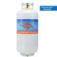 Flame King 40 lb Steel Empty LP Tank Online