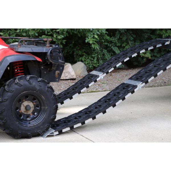 CargoSmart Hybrid Black Centerfold Loading Ramp ATVs 1 pk Online Hot Sale