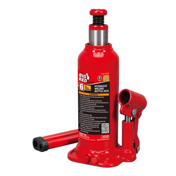 Torin Big Red Hydraulic 12000 lb Automotive Bottle Jack Online now