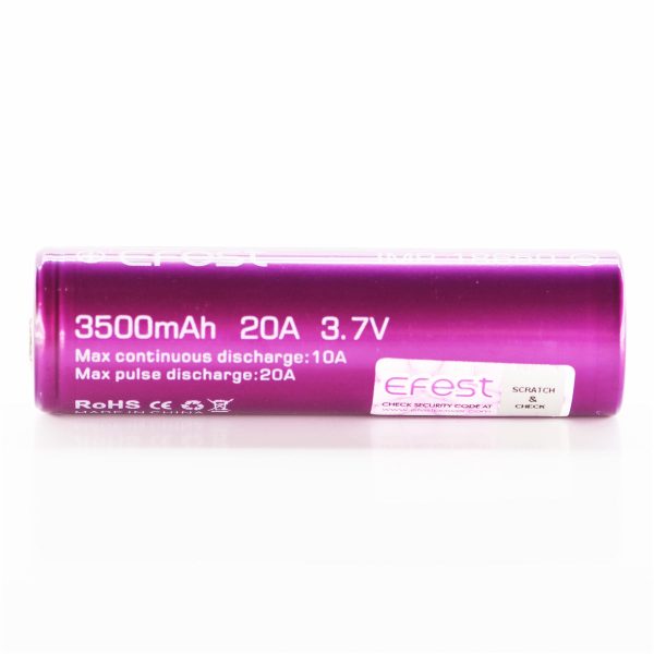 Efest 18650 3500mAh 10A IMR Battery Online