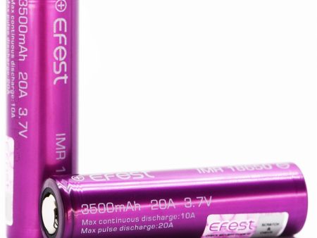 Efest 18650 3500mAh 10A IMR Battery Online