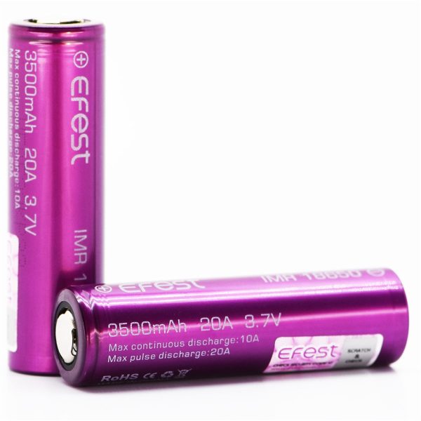 Efest 18650 3500mAh 10A IMR Battery Online