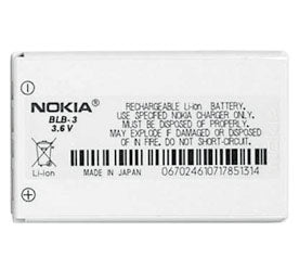 Nokia BLB-3 Cell Phone Battery For Cheap