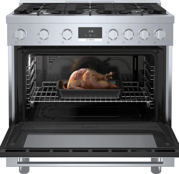 800 Series Dual Fuel Freestanding Range 36  Stainless Steel Online