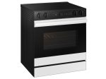 Bespoke 6.3 cu. ft. Smart Slide-In ENERGY STAR® Certified Electric Range with Air Fry in White Glass Online Hot Sale