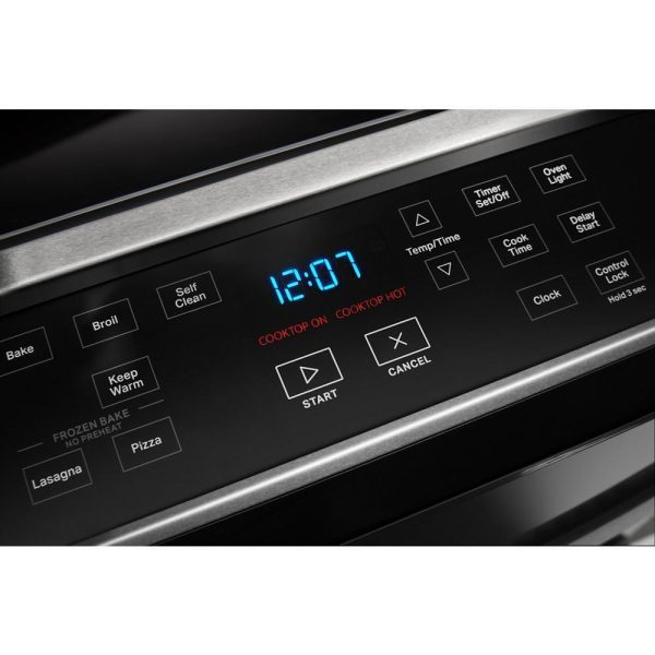 4.8 Cu. Ft. Whirlpool® Electric Range with Frozen Bake™ Technology Online Sale