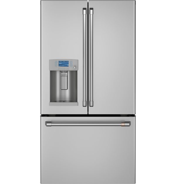 Café™ ENERGY STAR® 27.7 Cu. Ft. Smart French-Door Refrigerator with Hot Water Dispenser Online Hot Sale