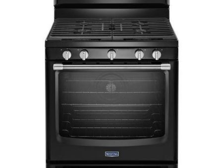 Black Maytag® Gas Freestanding Range with Convection Oven - 5.8 cu. ft. Online Sale