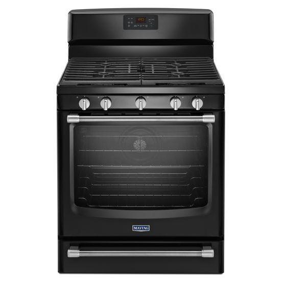 Black Maytag® Gas Freestanding Range with Convection Oven - 5.8 cu. ft. Online Sale