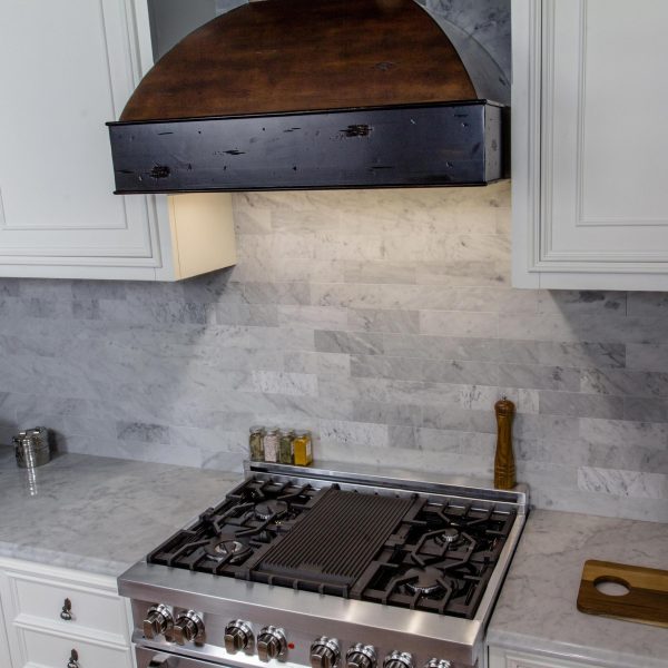 ZLINE 36  Wooden Wall Mount Range Hood in Antigua and Walnut - Includes Remote Motor Online Sale