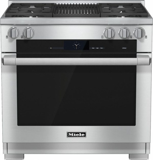 HR 1935 LP 36 inch range Dual Fuel with M Touch controls, Moisture Plus and M Pro dual stacked burners Online