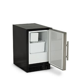 Marvel 15  ADA Height Compact Crescent Ice Machine - Solid Stainless Steel Door - Right Hinge Online