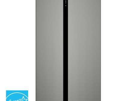 Avanti 15.6 cu. ft. Side-by-Side Apartment Size Refrigerator - Stainless Steel   15.6 cu. ft. Supply