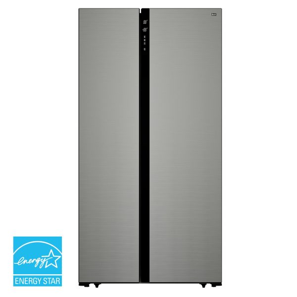 Avanti 15.6 cu. ft. Side-by-Side Apartment Size Refrigerator - Stainless Steel   15.6 cu. ft. Supply