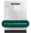 Café™ CustomFit ENERGY STAR Stainless Interior Smart Dishwasher with Ultra Wash Top Rack and Dual Convection Ultra Dry, LED Lights, 39 dBA in Platinum Glass Sale