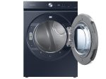 Bespoke 7.6 cu. ft. Ultra Capacity Gas Dryer with AI Optimal Dry and Super Speed Dry in Brushed Navy Fashion