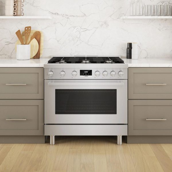 800 Series Dual Fuel Freestanding Range 36  Stainless Steel Online