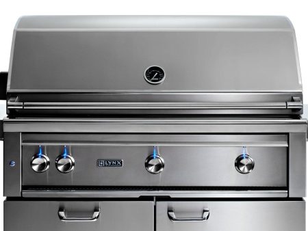 42  Freestanding Grill - 1 Trident™ w  Rotisserie Fashion