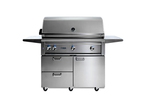 42  Freestanding Grill - 1 Trident™ w  Rotisserie Fashion