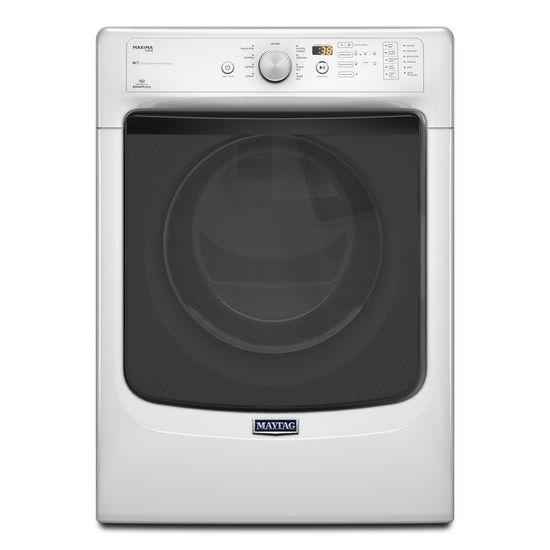 Maytag® Maxima® Front Load Gas Dryer with Refresh Cycle with Steam - 7.3 cu. ft. - White Fashion