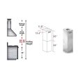 ZLINE 2-36 in. Chimney Extensions for 10 ft. to 12 ft. Ceilings (2PCEXT-9667 9697) Online Hot Sale