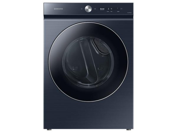 Bespoke 7.6 cu. ft. Ultra Capacity Gas Dryer with AI Optimal Dry and Super Speed Dry in Brushed Navy Fashion